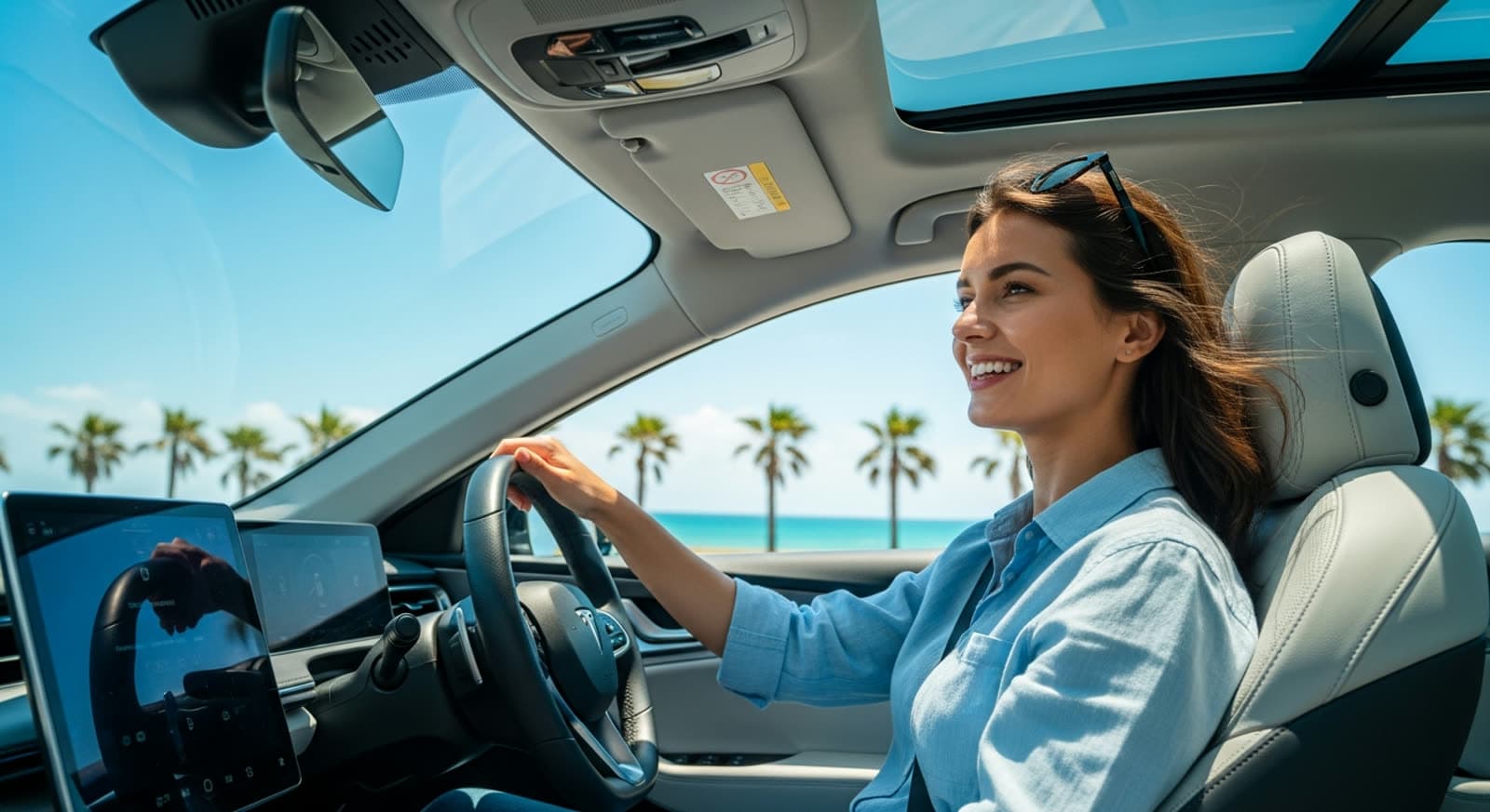 Ontspannen rijden in een auto van Happy Driver